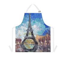 Load image into Gallery viewer, Apron - lightweight, silky finish 100% polyester, two front pockets. Many original artwork designs by Kerry Sandhu Art
