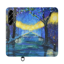 Load image into Gallery viewer, Colours of the Rain - PHONE CASE WALLET - by Kerry Sandhu Art