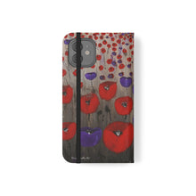 Load image into Gallery viewer, Benedictus (Poppies Only) - PHONE CASE WALLET - by Kerry Sandhu Art