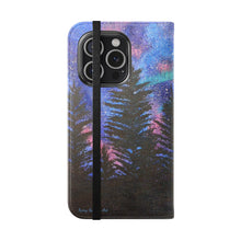 Load image into Gallery viewer, Northern Lights - PHONE CASE WALLET - by Kerry Sandhu Art