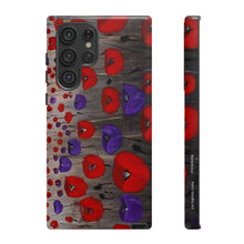 Load image into Gallery viewer, Benedictus (Poppies Only) - TOUGH PHONE CASES for Samsung & iPhones - by Kerry Sandhu Art