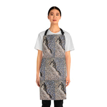 Load image into Gallery viewer, Apron - lightweight, silky finish 100% polyester, two front pockets. Many original artwork designs by Kerry Sandhu Art