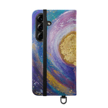 Load image into Gallery viewer, Flower of Gratitude - PHONE CASE WALLET - by Kerry Sandhu Art
