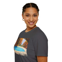 Load image into Gallery viewer, T-Shirt made from very soft materials, no side seams. Feels like bliss to wear! Many designs by Kerry Sandhu Art
