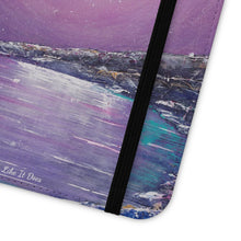 Load image into Gallery viewer, Shine Like It Does - PHONE CASE WALLET - by Kerry Sandhu Art