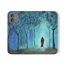 Load image into Gallery viewer, Forest of Light - PHONE CASE WALLET - by Kerry Sandhu Art