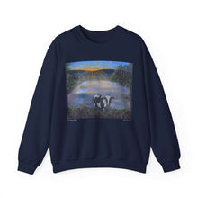 Load image into Gallery viewer, Sweatshirt 50/50 Cotton/Polyester, Medium-heavy fabric, Loose fit, true to size, Original art designs by Kerry Sandhu Art