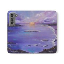 Load image into Gallery viewer, Setting Sun - PHONE CASE WALLET for Samsung & iPhones - by Kerry Sandhu Art