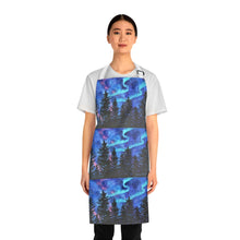 Load image into Gallery viewer, Apron - lightweight, silky finish 100% polyester, two front pockets. Many original artwork designs by Kerry Sandhu Art