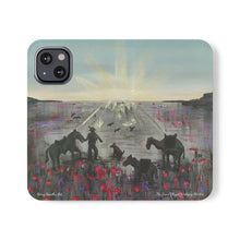 Load image into Gallery viewer, The Band Played Waltzing Matilda -PHONE CASE WALLET- by Kerry Sandhu Art