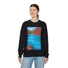 Load image into Gallery viewer, Sweatshirt 50/50 Cotton/Polyester, Medium-heavy fabric, Loose fit, true to size, Original art designs by Kerry Sandhu Art