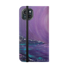 Load image into Gallery viewer, Shine Like It Does - PHONE CASE WALLET - by Kerry Sandhu Art