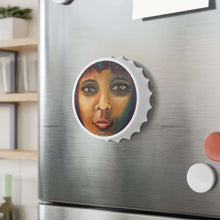 Load image into Gallery viewer, Plastic exterior w/ metallic bottom, magnetic back, 2 different opening mechanisms, matte finish. Art by Kerry Sandhu Art