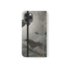 Load image into Gallery viewer, Come Join the Murder - PHONE CASE WALLET - by Kerry Sandhu Art