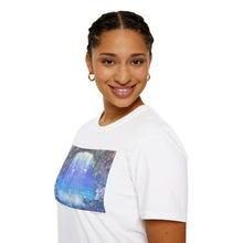 Load image into Gallery viewer, T-Shirt made from very soft materials, no side seams. Feels like bliss to wear! Many designs by Kerry Sandhu Art