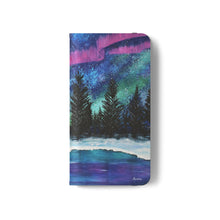 Load image into Gallery viewer, Aurora - PHONE CASE WALLET for Samsung & iPhones - by Kerry Sandhu Art