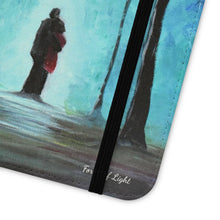 Load image into Gallery viewer, Forest of Light - PHONE CASE WALLET - by Kerry Sandhu Art