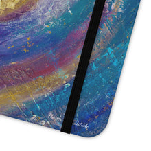 Load image into Gallery viewer, Flower of Gratitude - PHONE CASE WALLET - by Kerry Sandhu Art