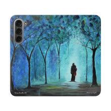 Load image into Gallery viewer, Forest of Light - PHONE CASE WALLET - by Kerry Sandhu Art