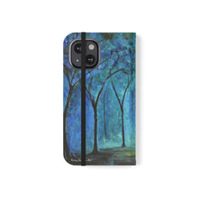 Load image into Gallery viewer, Forest of Light - PHONE CASE WALLET - by Kerry Sandhu Art