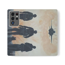 Load image into Gallery viewer, The Dust of Uruzgan (with Jet) - PHONE CASE WALLET - by Kerry Sandhu Art