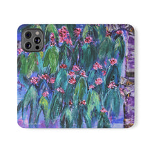 Load image into Gallery viewer, Rustic Flowering Gum - PHONE CASE WALLET - by Kerry Sandhu Art