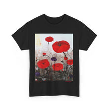 Load image into Gallery viewer, For The Fallen - Unisex HEAVY COTTON TEE - by Kerry Sandhu Art