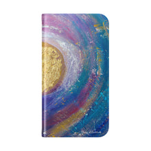 Load image into Gallery viewer, Flower of Gratitude - PHONE CASE WALLET - by Kerry Sandhu Art