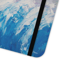 Load image into Gallery viewer, I Sat By the Ocean - PHONE CASE WALLET - by Kerry Sandhu Art