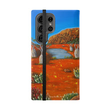 Load image into Gallery viewer, Beds Are Burning - PHONE CASE WALLET - by Kerry Sandhu Art