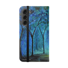Load image into Gallery viewer, Forest of Light - PHONE CASE WALLET - by Kerry Sandhu Art