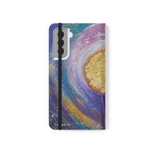 Load image into Gallery viewer, Flower of Gratitude - PHONE CASE WALLET - by Kerry Sandhu Art