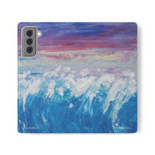 Load image into Gallery viewer, I Sat By the Ocean - PHONE CASE WALLET - by Kerry Sandhu Art