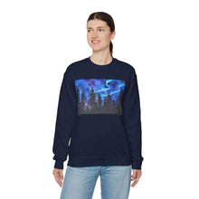 Load image into Gallery viewer, Sweatshirt 50/50 Cotton/Polyester, Medium-heavy fabric, Loose fit, true to size, Original art designs by Kerry Sandhu Art