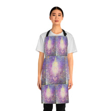 Load image into Gallery viewer, Apron - lightweight, silky finish 100% polyester, two front pockets. Many original artwork designs by Kerry Sandhu Art