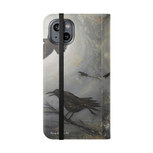 Load image into Gallery viewer, Come Join the Murder - PHONE CASE WALLET - by Kerry Sandhu Art