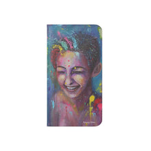 Load image into Gallery viewer, Raining Glitter - PHONE CASE WALLET for Samsung & iPhones - by Kerry Sandhu Art