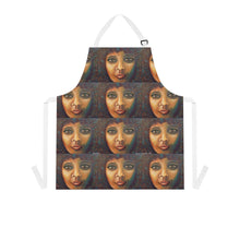 Load image into Gallery viewer, Apron - lightweight, silky finish 100% polyester, two front pockets. Many original artwork designs by Kerry Sandhu Art