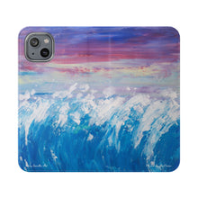 Load image into Gallery viewer, I Sat By the Ocean - PHONE CASE WALLET - by Kerry Sandhu Art