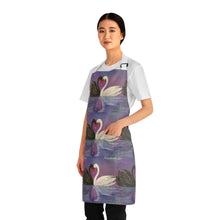 Load image into Gallery viewer, Apron - lightweight, silky finish 100% polyester, two front pockets. Many original artwork designs by Kerry Sandhu Art
