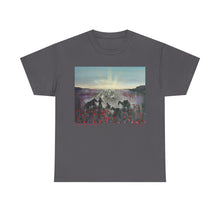 Load image into Gallery viewer, The Band Played Waltzing Matilda - Unisex HEAVY COTTON TEE - by Kerry Sandhu Art