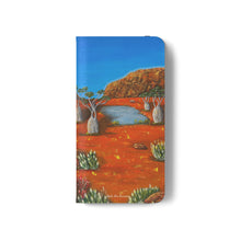 Load image into Gallery viewer, Beds Are Burning - PHONE CASE WALLET - by Kerry Sandhu Art