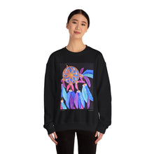 Load image into Gallery viewer, Sweatshirt 50/50 Cotton/Polyester, Medium-heavy fabric, Loose fit, true to size, Original art designs by Kerry Sandhu Art