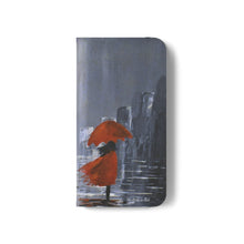 Load image into Gallery viewer, The Lady in Red - PHONE CASE WALLET - by Kerry Sandhu Art