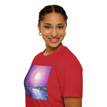 Load image into Gallery viewer, T-Shirt made from very soft materials, no side seams. Feels like bliss to wear! Many designs by Kerry Sandhu Art