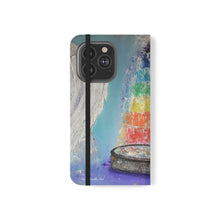Load image into Gallery viewer, Angels Brought Me Here - PHONE CASE WALLET - by Kerry Sandhu Art