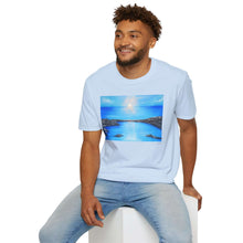 Load image into Gallery viewer, T-Shirt made from very soft materials, no side seams. Feels like bliss to wear! Many designs by Kerry Sandhu Art