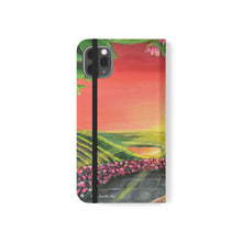 Load image into Gallery viewer, Wine Time in the Ferguson - PHONE CASE WALLET - by Kerry Sandhu Art