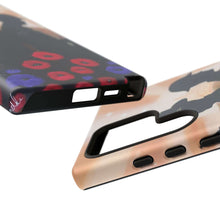 Load image into Gallery viewer, Phone case with an Australian and New Zealand soldier back to back with light-horsemen in the background and poppies in the foreground