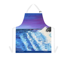 Load image into Gallery viewer, Apron - lightweight, silky finish 100% polyester, two front pockets. Many original artwork designs by Kerry Sandhu Art
